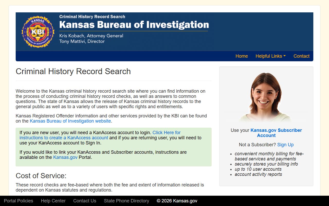 Smith County criminal court records Kansas criminal history search